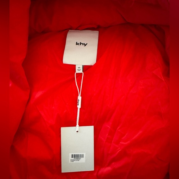 COPY - Red Khy “Standard Puffer Jacket”, brand new with tags! - Picture 3 of 3